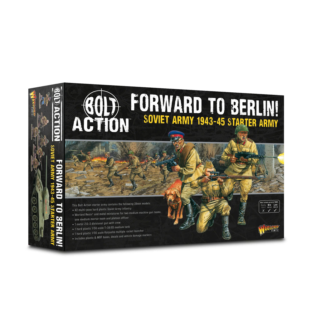 Bolt Action – Forward to Berlin! – Soviet Army 1943–45 Starter Army