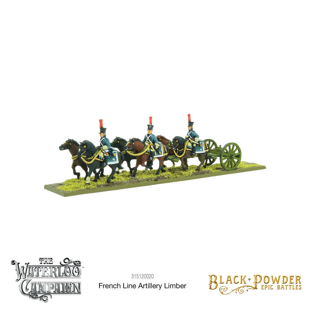 French Line Artillery Limber - Epic Battles Waterloo