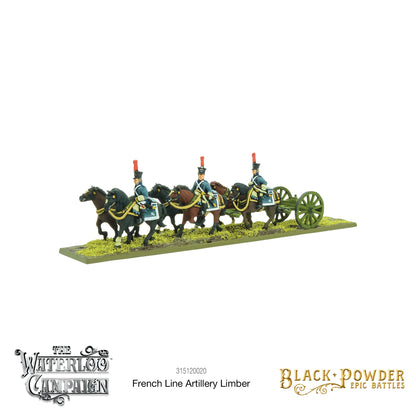 French Line Artillery Limber - Epic Battles Waterloo