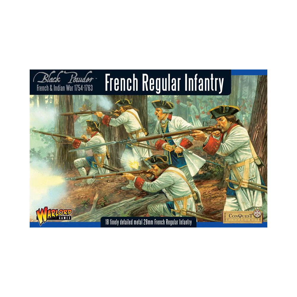 French Regular Infantry 1754-63 - Black Powder