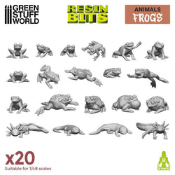 3D Printed Frogs & Toads - Green Stuff World