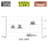 3D Printed Frogs & Toads | Green Stuff World Resin Components