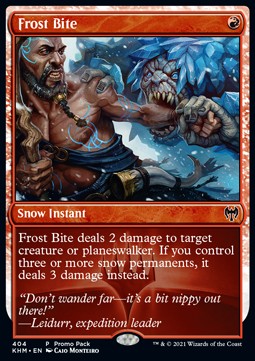 Frost Bite Prize Promo #404 MTG ...