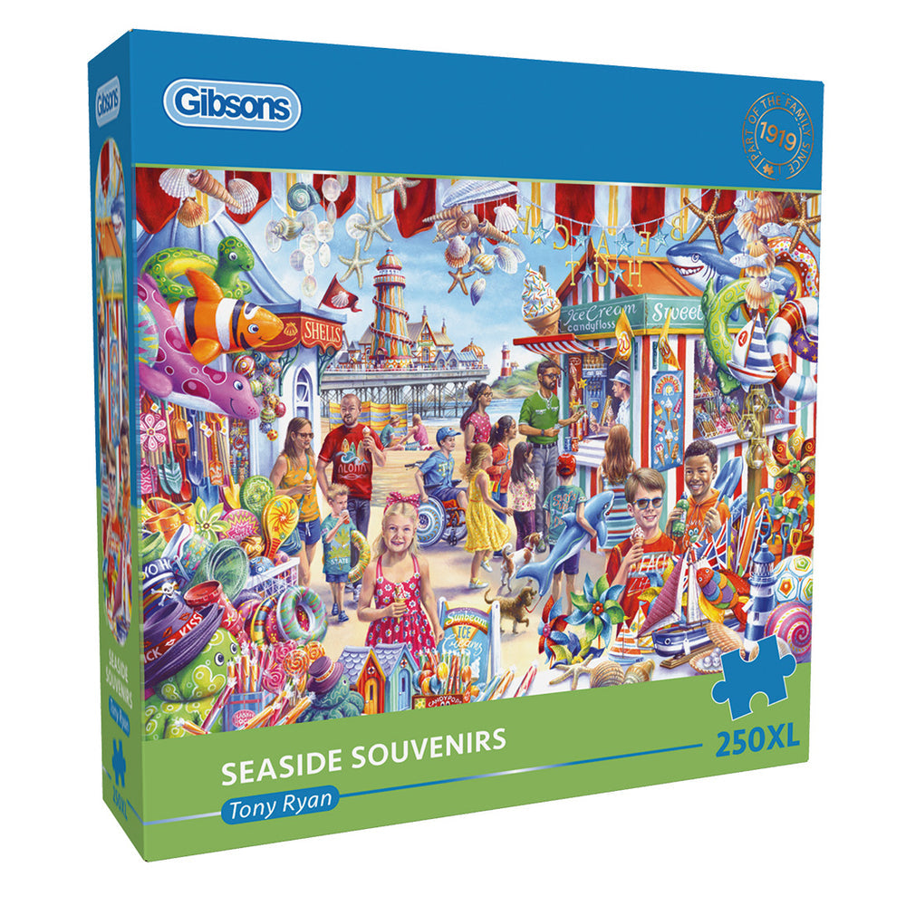 Seaside Souvenire XL 250 Piece Jigsaw Puzzle