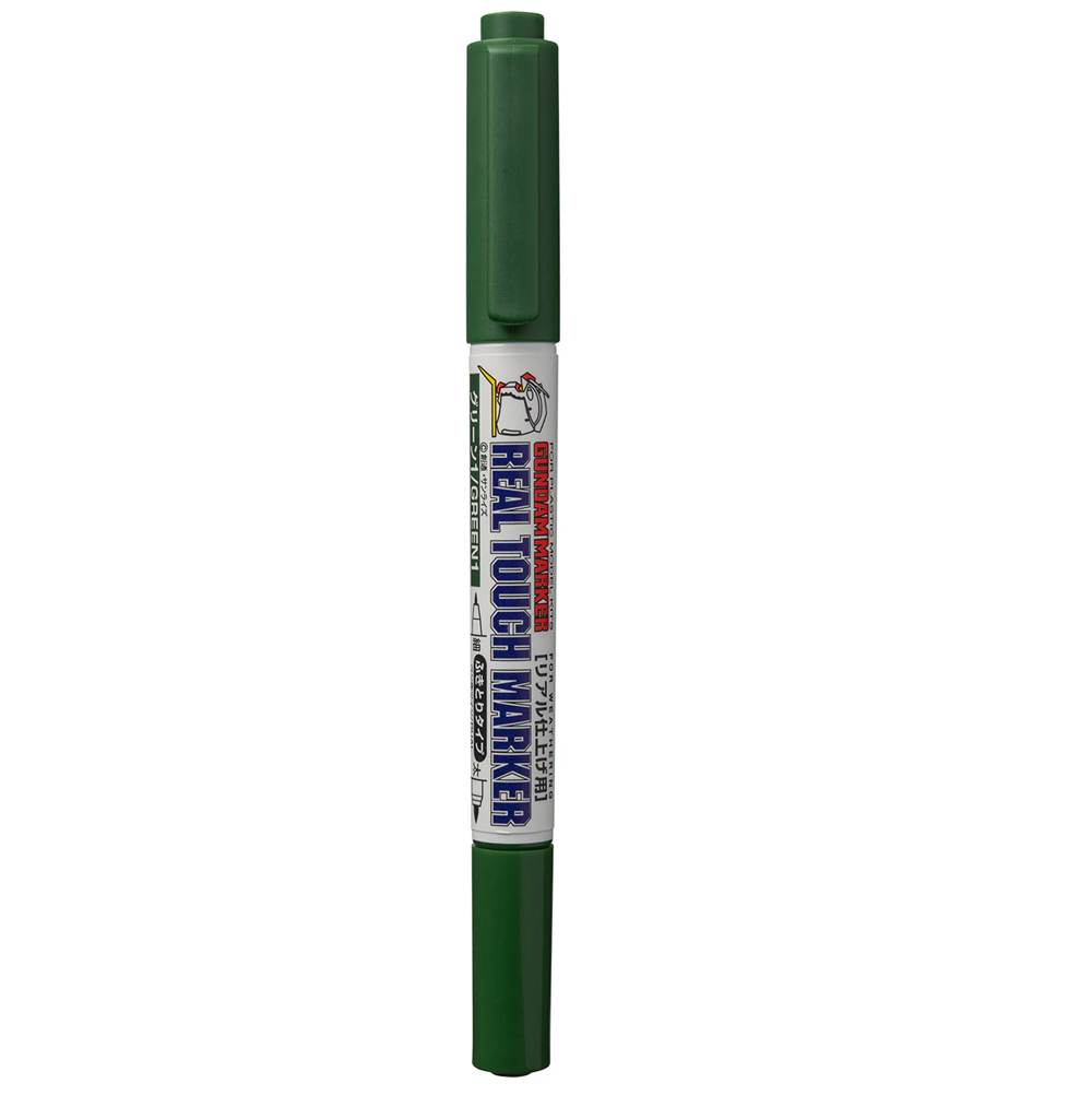 Green marker with a visible brand label on a white background. GM408 Real Touch Marker Real Touch Green 1