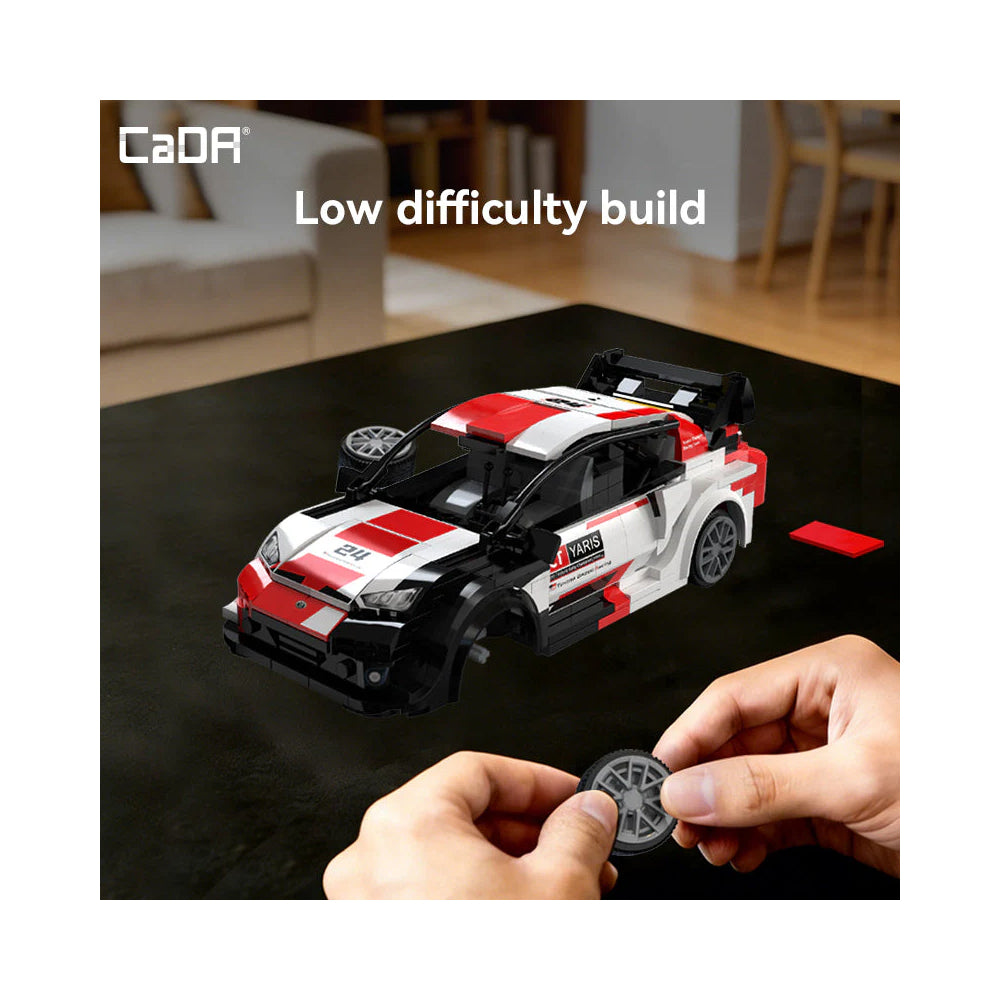 Low Difficulty Build Toyota GR Yaris Rally1 Model Kit