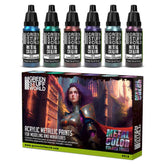 Metallic Paints Set - Colours Se...