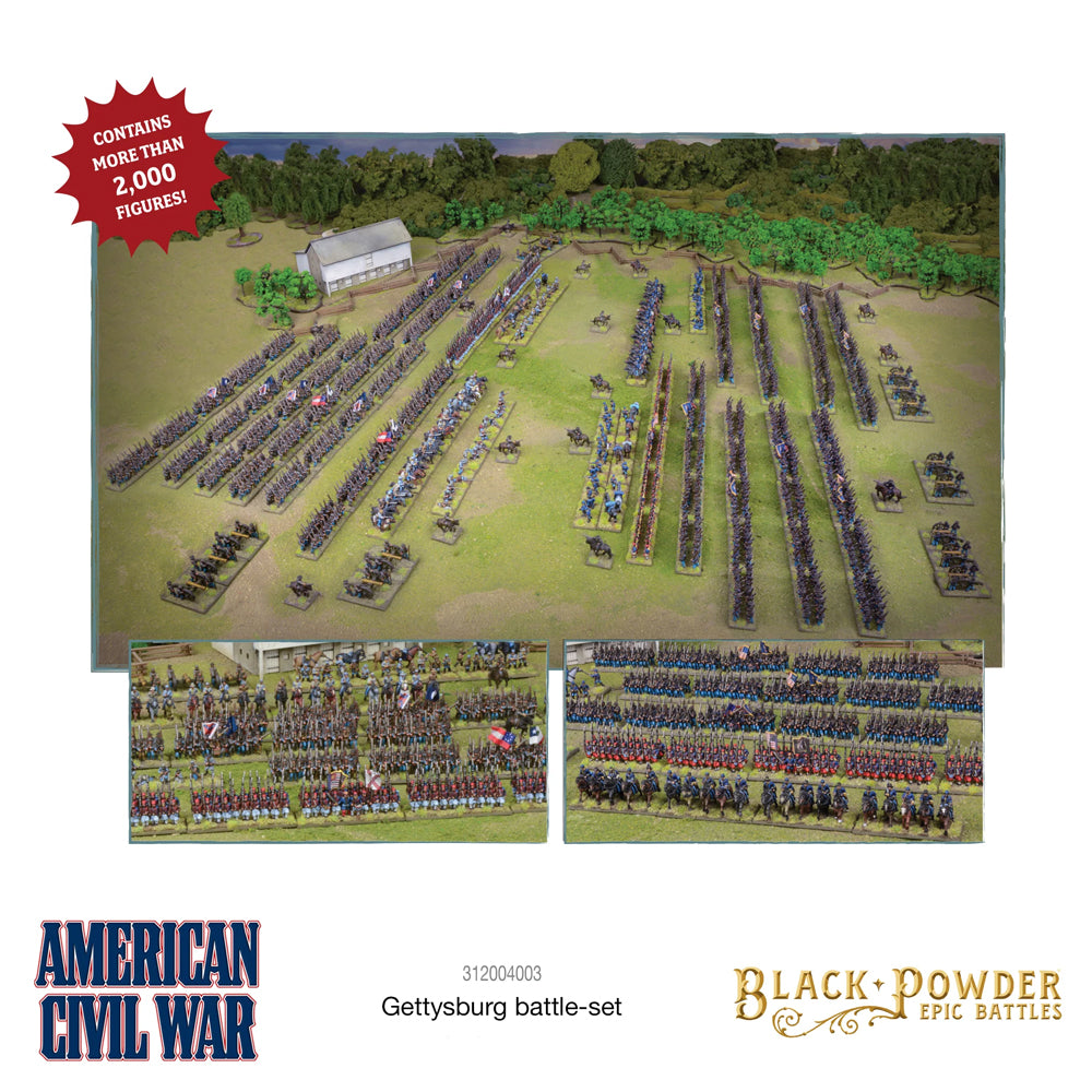 Black Powder Gettysburg Epic Scale Starter Set
