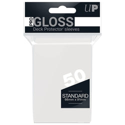 50 Pro Gloss Deck Protector Sleeves - Clear 66x91mm