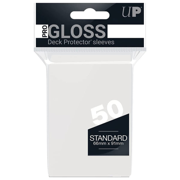 50 Pro Gloss Deck Protector Sleeves - Clear 66x91mm