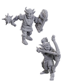 Two 25mm unpainted D&D Nolzu...