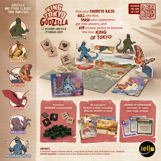 King Of Tokyo: Godzilla Box Art