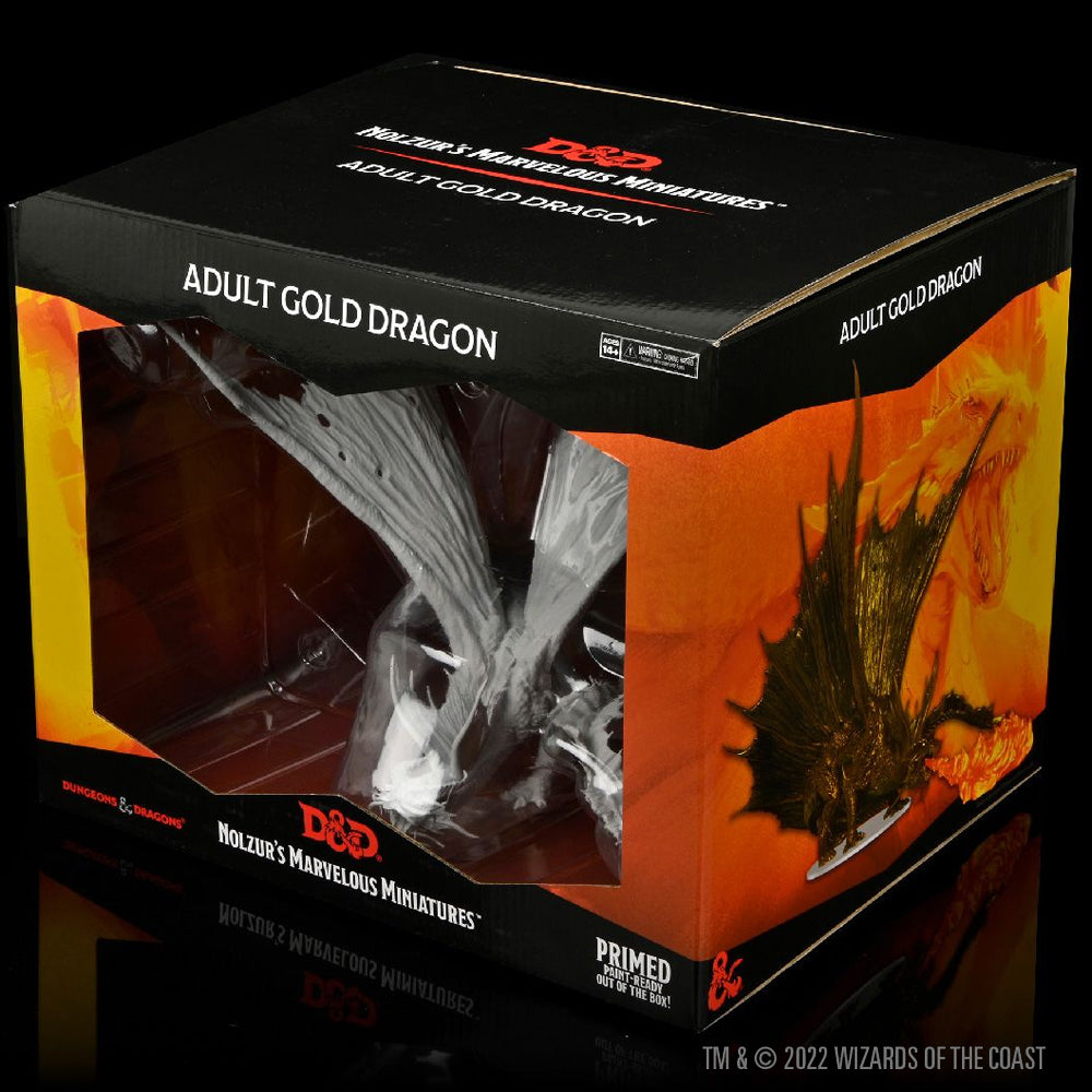 Adult Gold Dragon Boxed