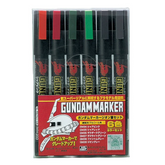 Packaged set of Gundam markers w...