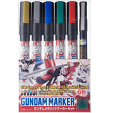 Gundam metallic marker set with ...