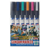 Gundam Metallric Marker Set 2 fe...