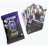 A purple and black Witcher Gwent...