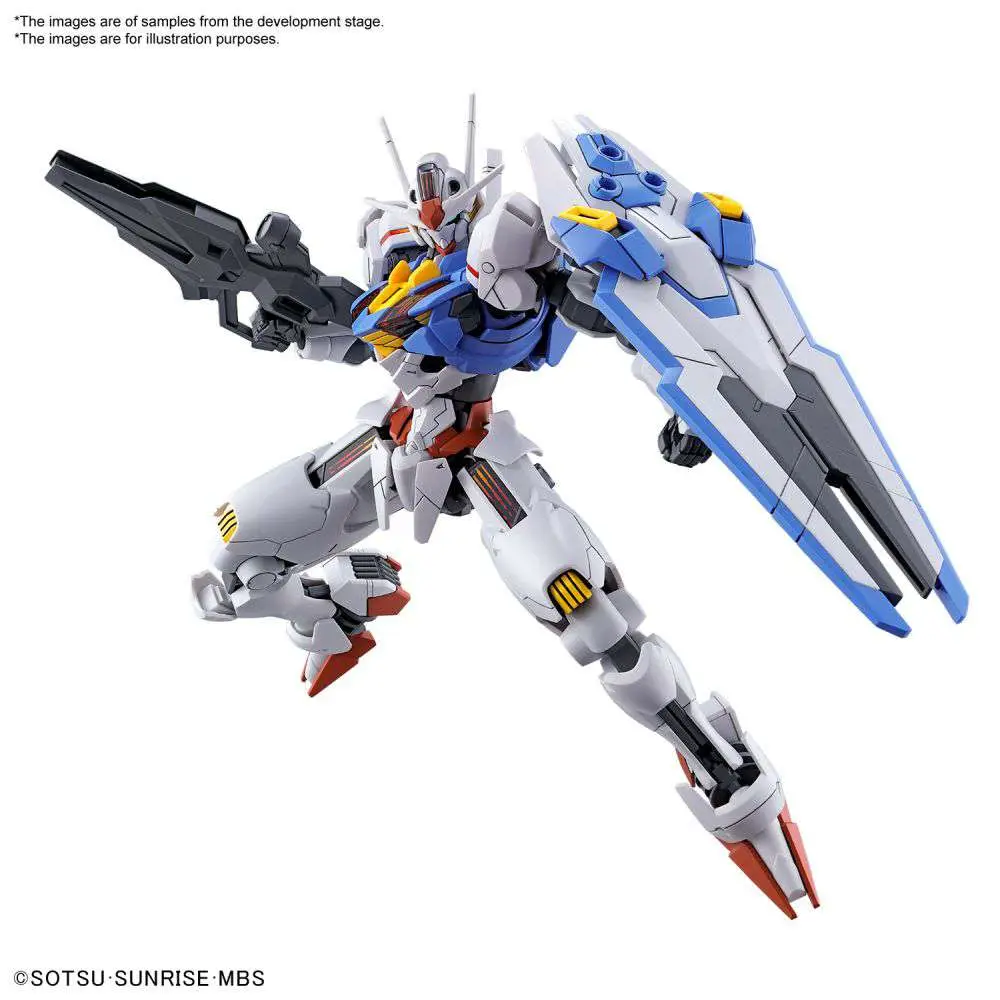 Bandai HG Gundam Aerial 1/144 High Grade The Witch From Mercury model kit with Bit Staves shield formation