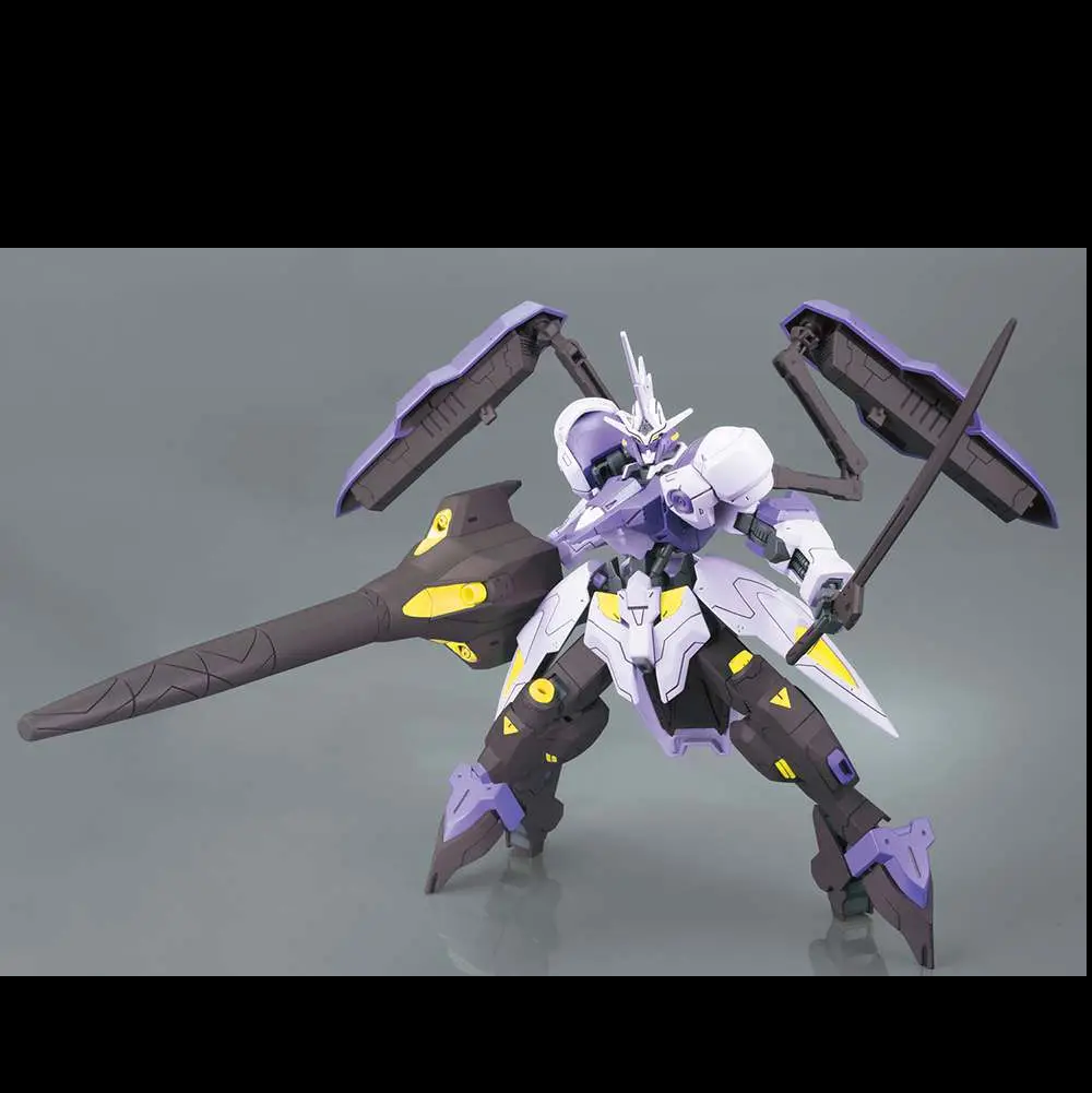 Bandai HG Gundam Kimaris Vidar 1/144 High Grade Iron Blooded Orphans plastic model kit with Drill Lance and shields
