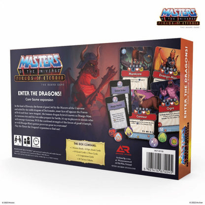 Enter the Dragons! Fields Of Eternia Expansion Box Back