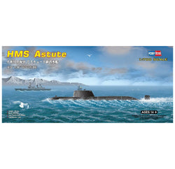 HMS Astute Submarine HobbyBoss 1/700 Scale Model