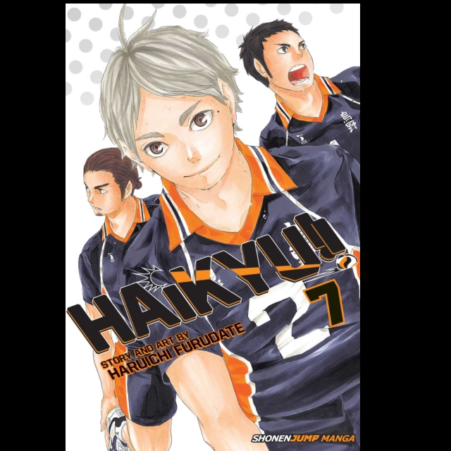 Haikyu!! Vol. 7 a 192 page manga graphic novel by Haruichi Furudate.