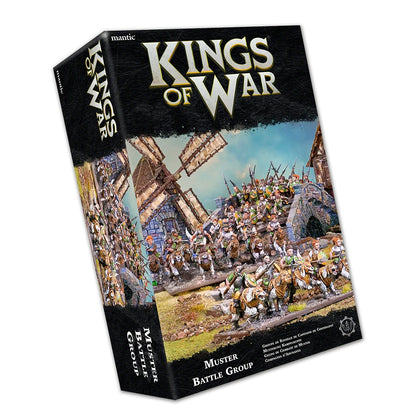 Kings of War Halfling Muster Battlegroup | Starter Miniatures Set