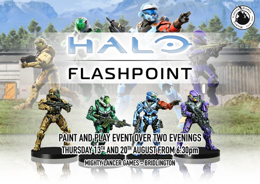 Halo Flashpoint: Rumble Pit Painting and Gaming