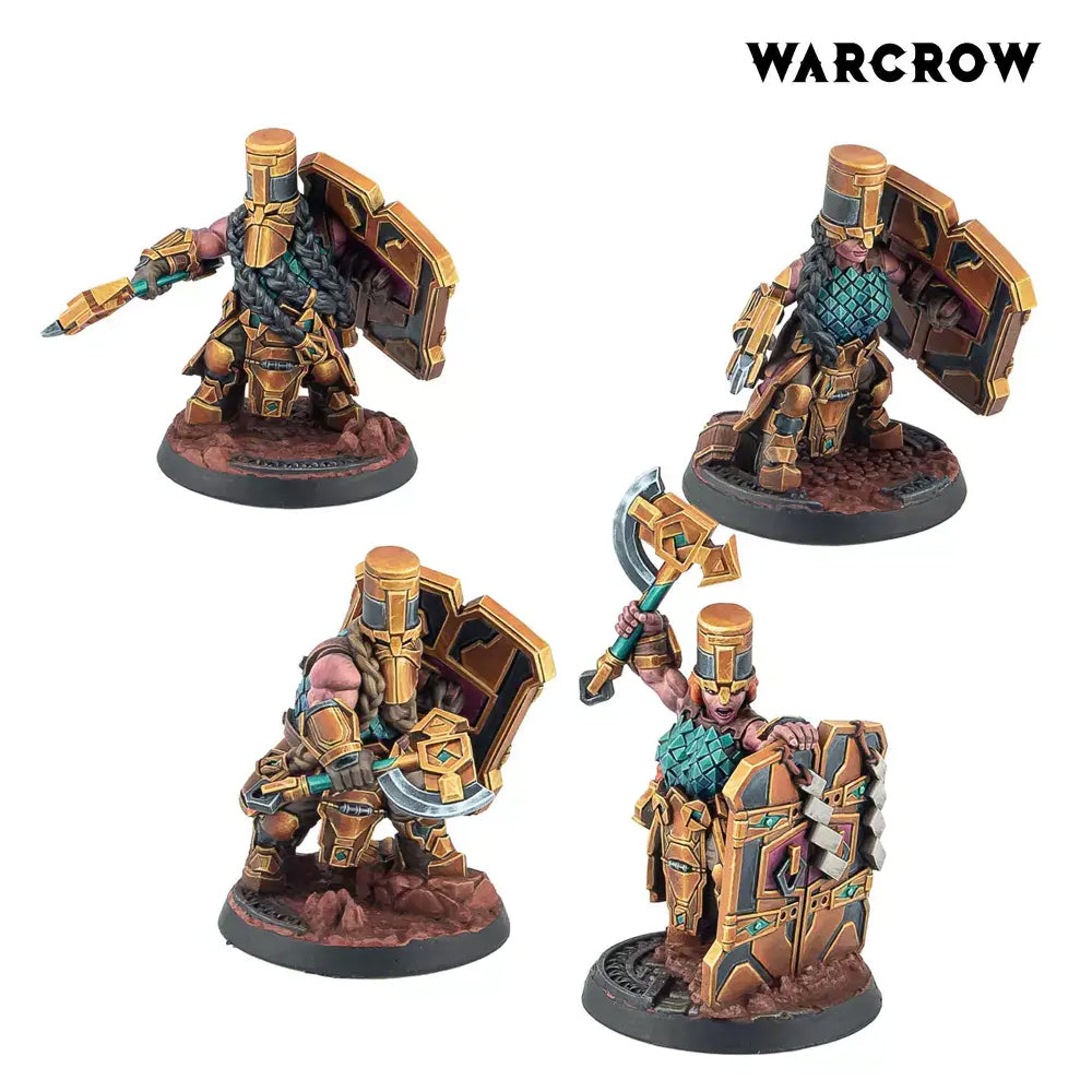 Warcrow Mounthaven Hearthguards Painted Example