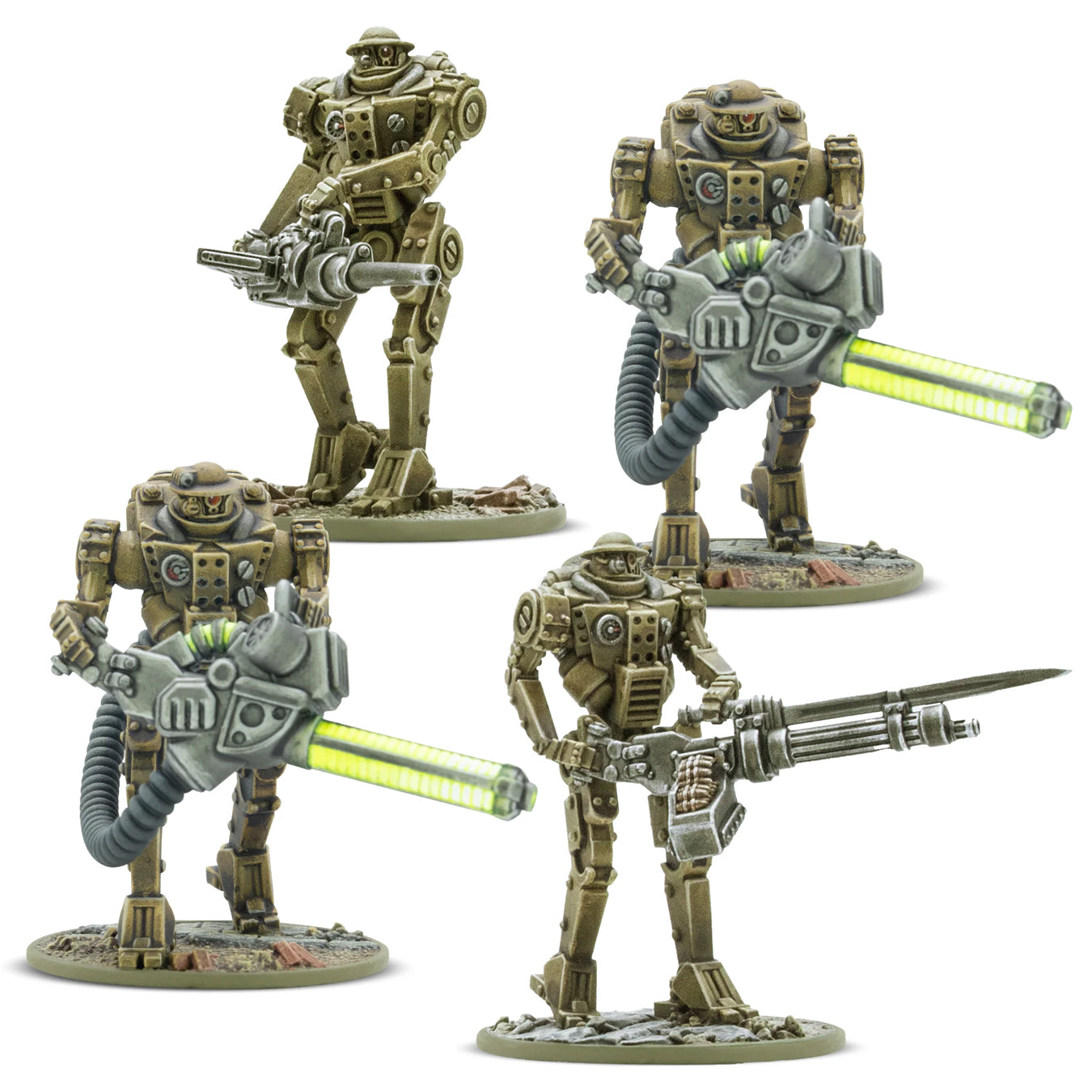 Konflikt ’47 British Mk II Heavy Automated Infantry Painted Examples