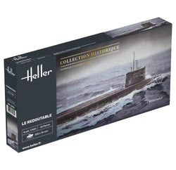Le Redoutable Historic Submarine - Heller 1/400 Scale Model