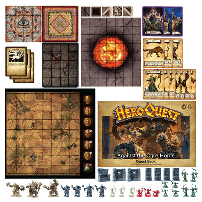 What's Inside Against the Ogre Hoard for Hero Quest?