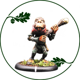 A painted fantasy miniature figu...