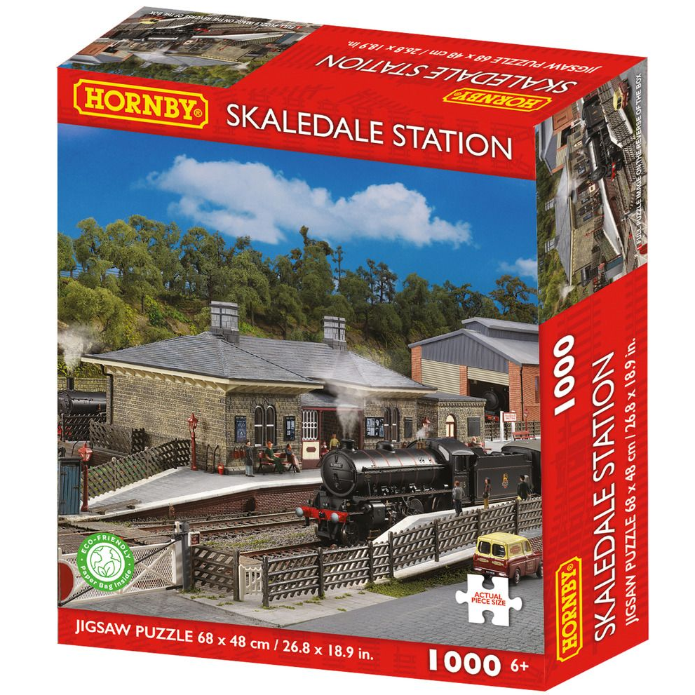 Hornby Skaledale Station 1000 piece jigsaw puzzle model railway layout scene