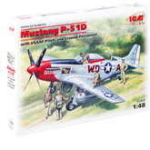 ICM Mustang P-51D with USAAF Pil...