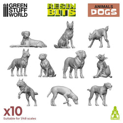 Dogs from the Resin Bits by Green Stuff World
