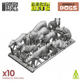 Dogs from the Resin Bits by Green Stuff World