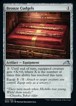 Bronze Cudgels Kamigawa Neon Dynasty - 240 Non-Foil