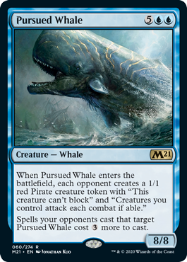 Pursued Whale #060 MTG Core 2021...