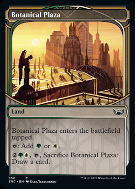 Botanical Plaza Showcase Frame S...