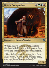 Bear's Companion #167 MTG Khans Of Tarkir Single