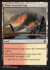 Wind-Scarred Crag #247 MTG Khans...