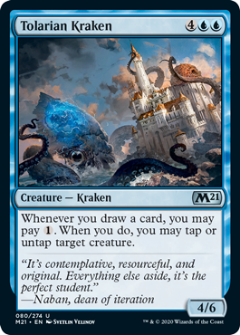 Tolarian Kraken #080 MTG Core 2021 Single