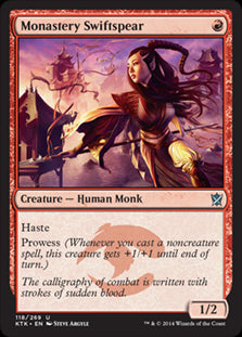 Monastery Swiftspear #118 MTG Kh...