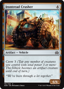 Irontread Crusher MTG Aether Revolt #161