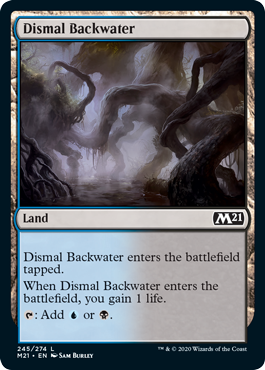 Dismal Backwater #245 MTG Core 2021 Single
