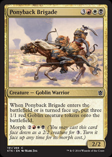 Ponyback Brigade #191 MTG Khans Of Tarkir Single