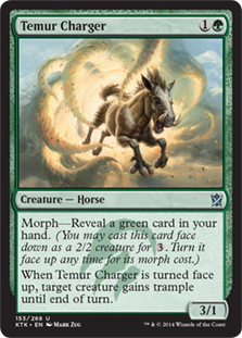 Temur Charger #153 MTG Khans Of Tarkir Single