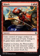 Hijack MTG Single | Ixalan #148