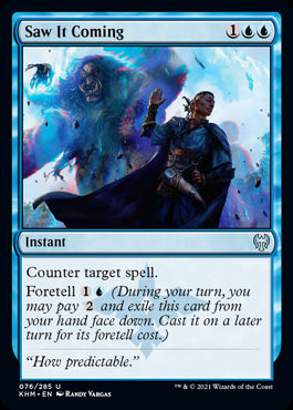 Saw It Coming #076 MTG Kaldheim ...